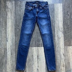 Aeropostale Women’s Blue Denim Skinny Jeans